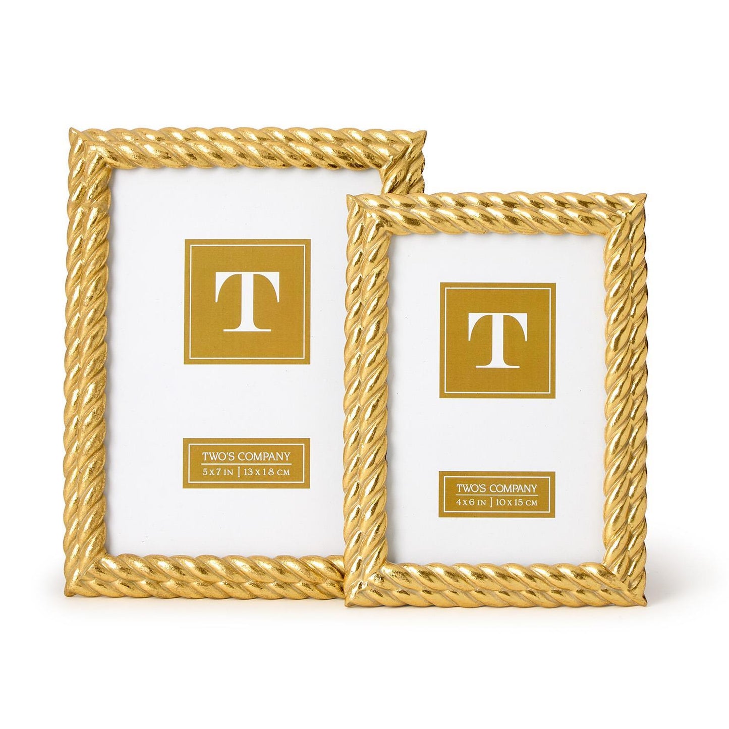 Frame - Double Rope - Gold - Findlay Rowe Designs