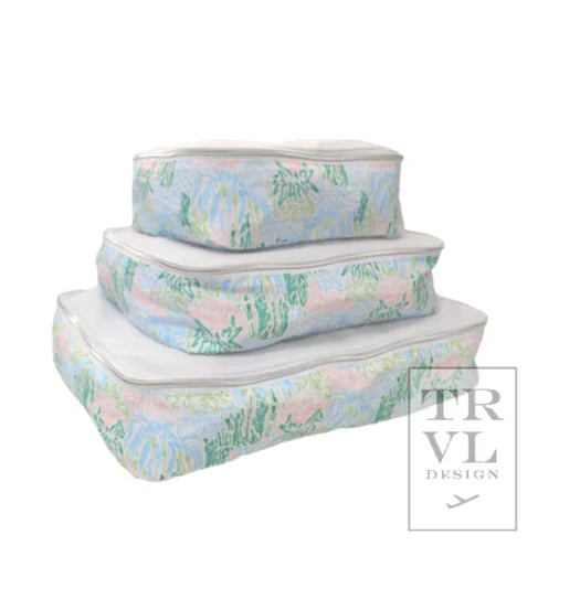 TRVL Designs PALM ISLE PACKING CUBES - Findlay Rowe Designs