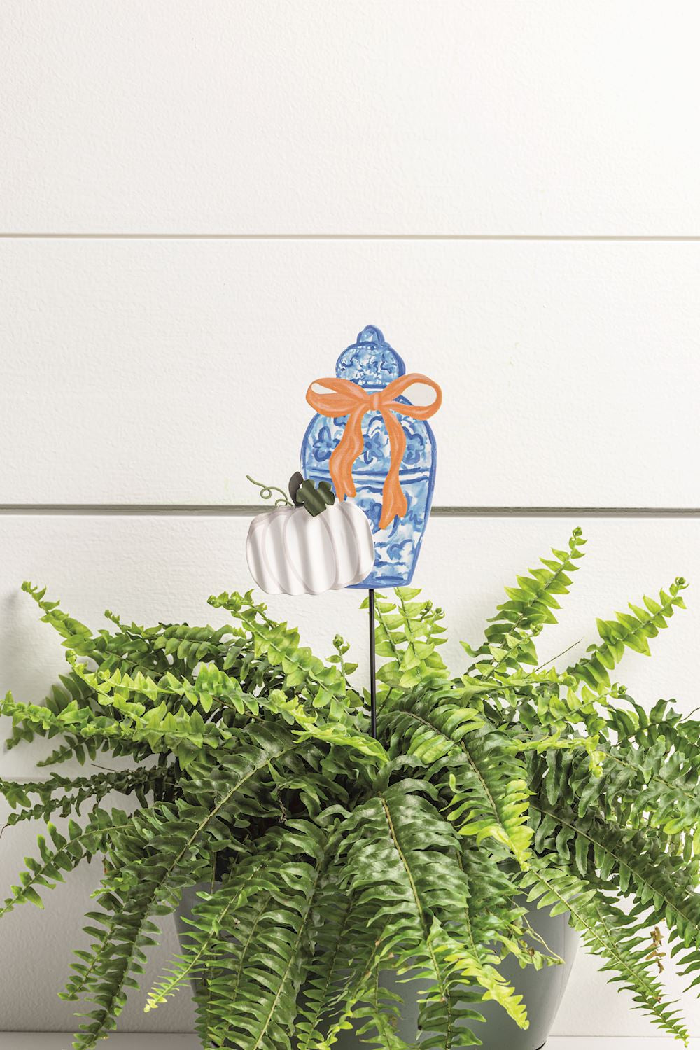 Mud Pie - Topiary Garden Stake - Pumpkin - Findlay Rowe Designs