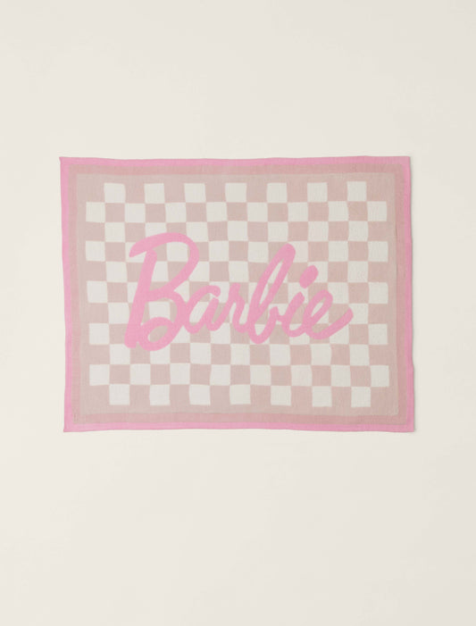 Barefoot Dreams - CozyChic Barbie Checkered Throw - Findlay Rowe Designs
