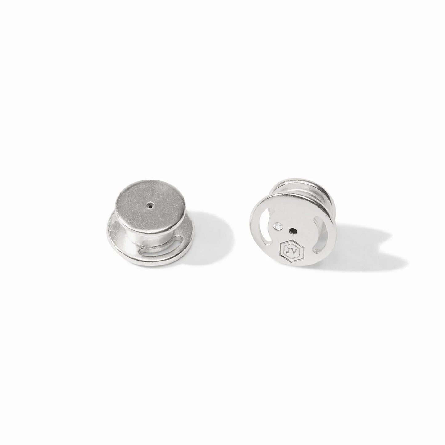 Julie Vos - Earring - Avalon Demi Doorknocker - Silver - Findlay Rowe Designs