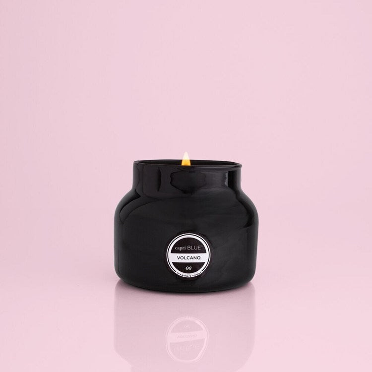 Capri Blue - Black Signature Petite Jar - Volcano 8 Oz