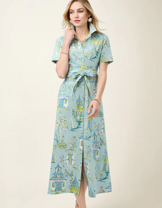 Spartina - Dress - Kristen Midi - Flagler - Findlay Rowe Designs