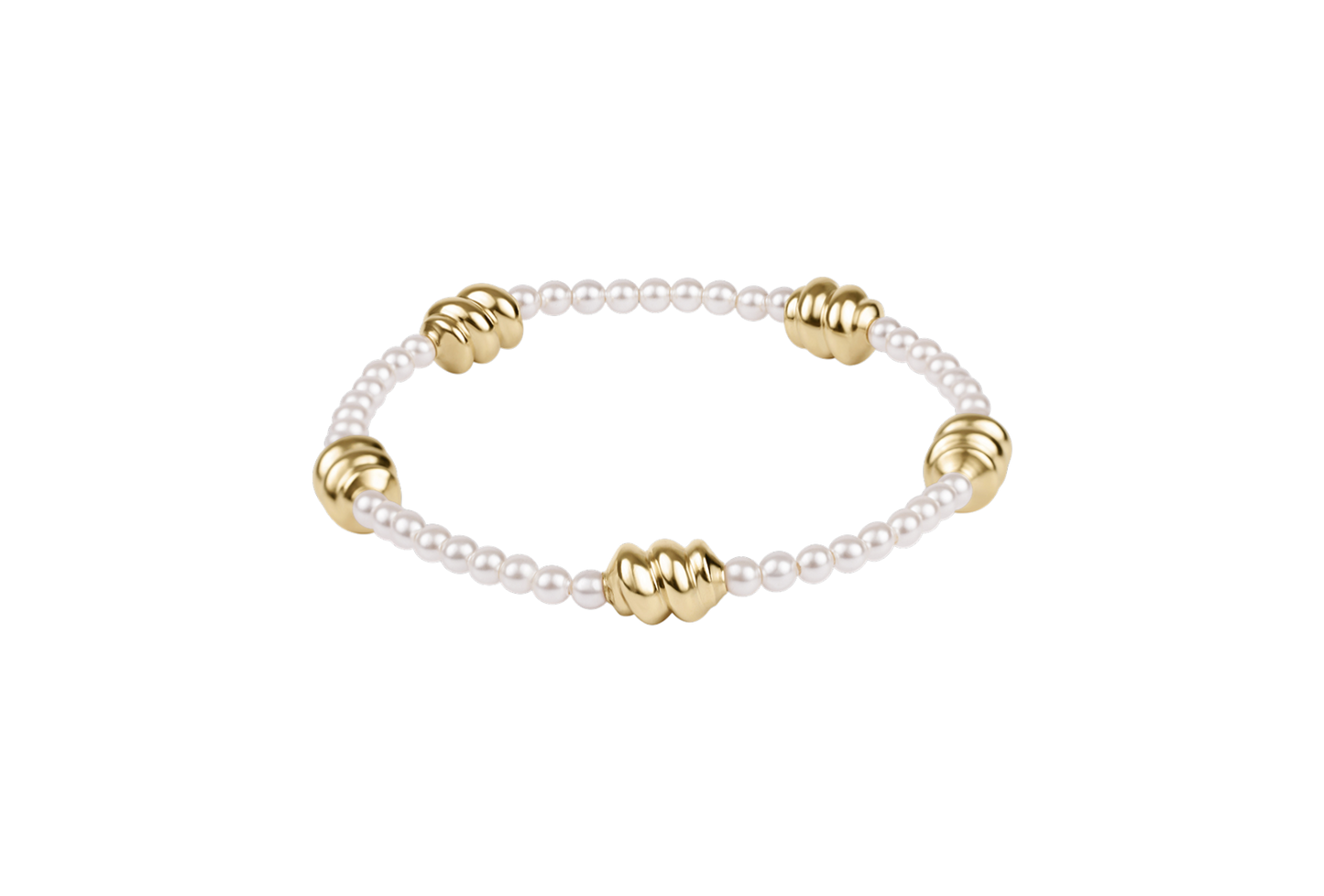 Enewton - Admire Gold 3mm Pearl Bracelet