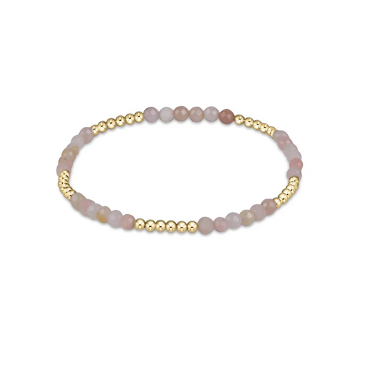 Enewton - Blissful Pattern 2.5mm Bead Bracelet - Pink Opal - Findlay Rowe Designs
