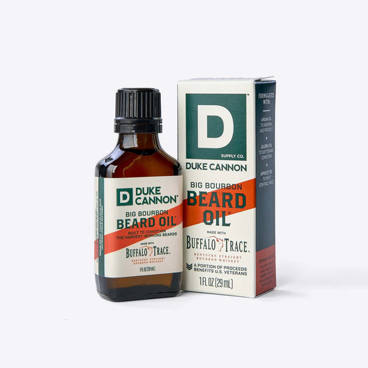 Duke Cannon - Beard Oil - Bourbon - 1oz - Findlay Rowe Designs