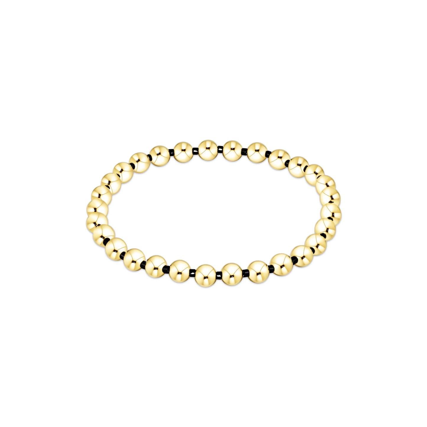 Enewton - Gameday Hope Grateful 5mm Bead Bracelet - Onyx - Findlay Rowe Designs