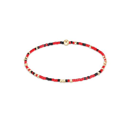 Enewton - Gameday Hope Unwritten Bracelet - Red - Black - Findlay Rowe Designs