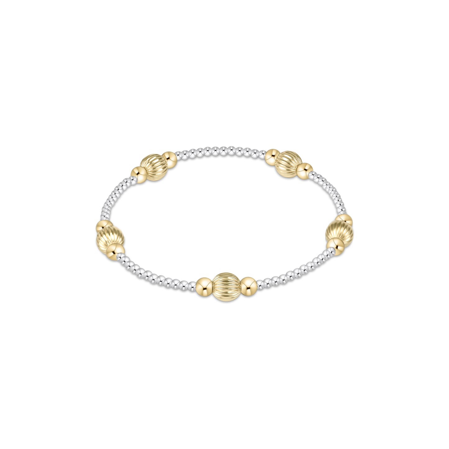 Enewton - Purpose Dignity 6mm Bead Bracelet - Mixed Metal - Findlay Rowe Designs