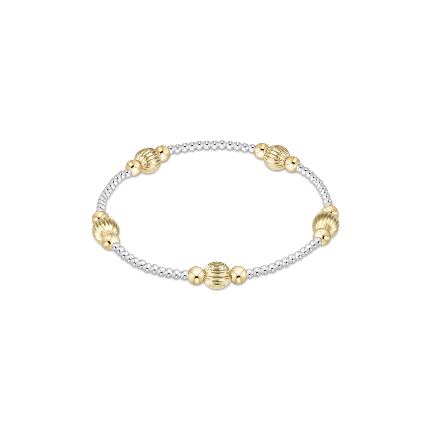 Enewton - Purpose Dignity 6mm Bead Bracelet - Mixed Metal - Findlay Rowe Designs