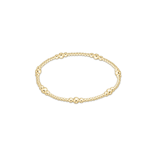 Enewton - Purpose Gold 4mm Bead Bracelet - Findlay Rowe Designs