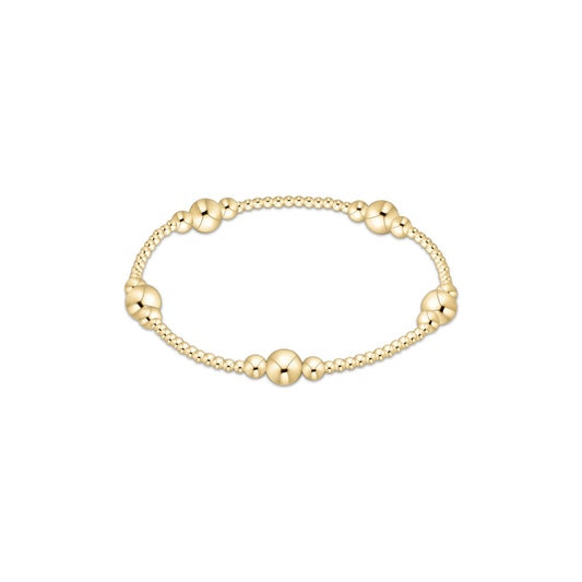 Enewton - Purpose Gold 6mm Bead Bracelet - Findlay Rowe Designs
