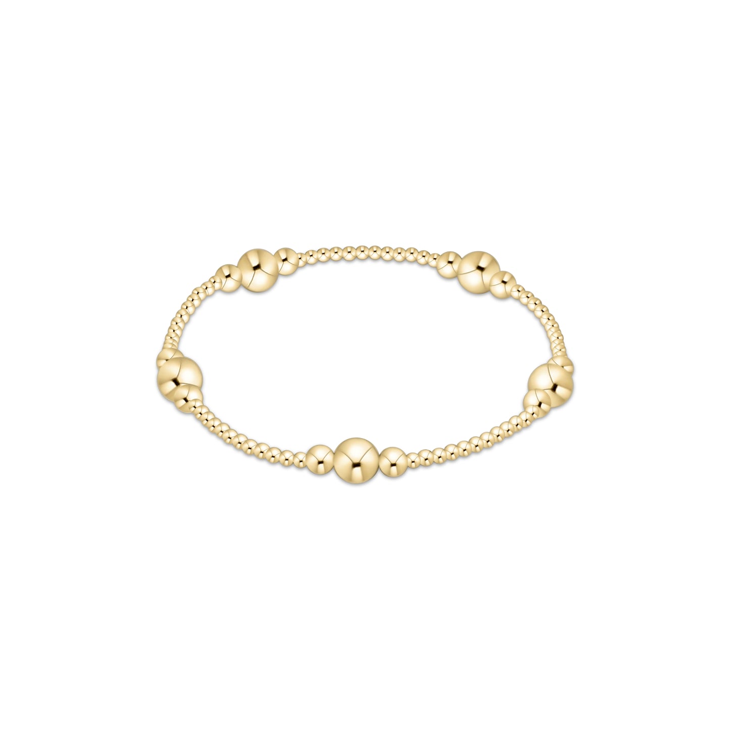 Enewton - Purpose Gold 6mm Bead Bracelet - Findlay Rowe Designs