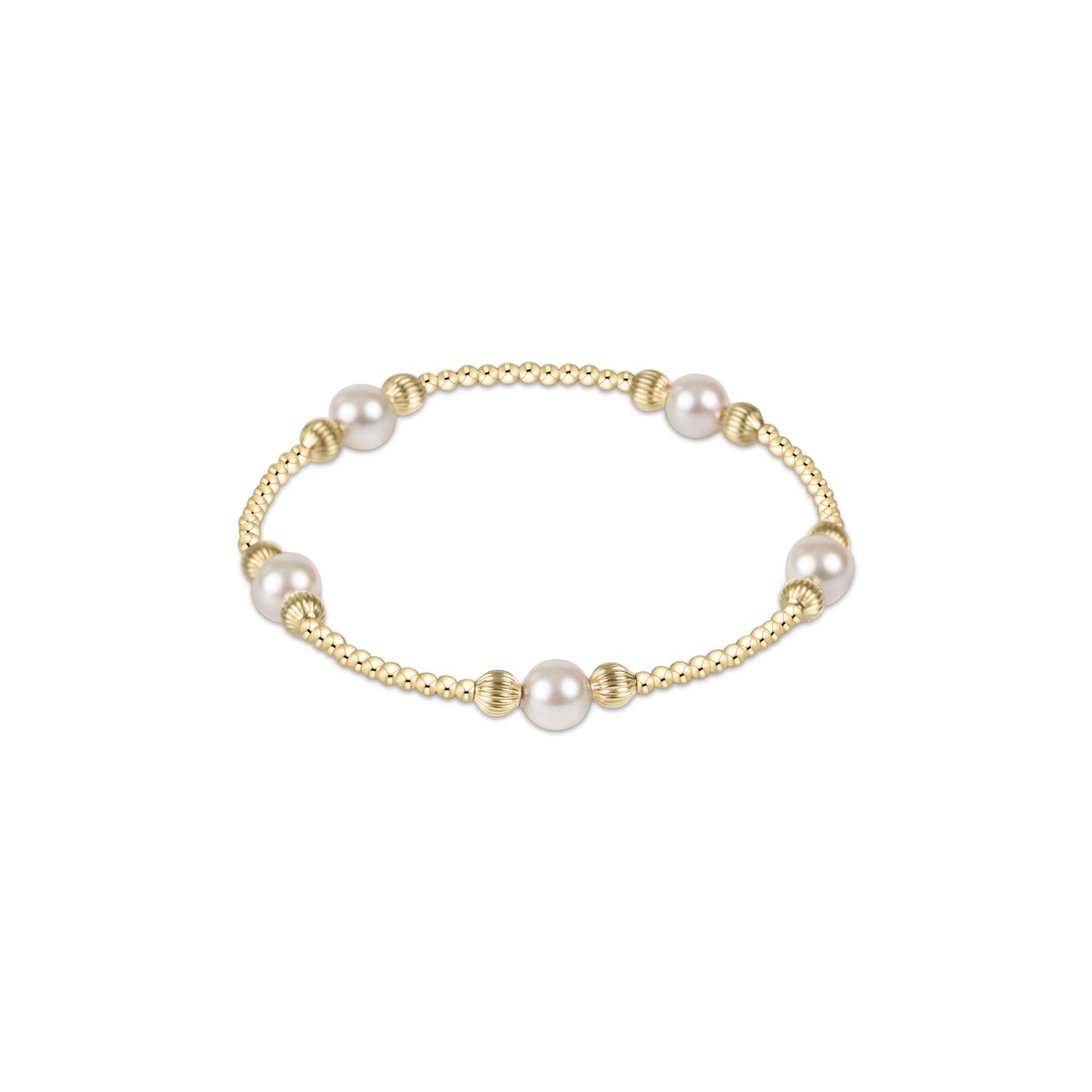 Enewton - Purpose Pearl 6mm Bead Bracelet - Dignity - Findlay Rowe Designs