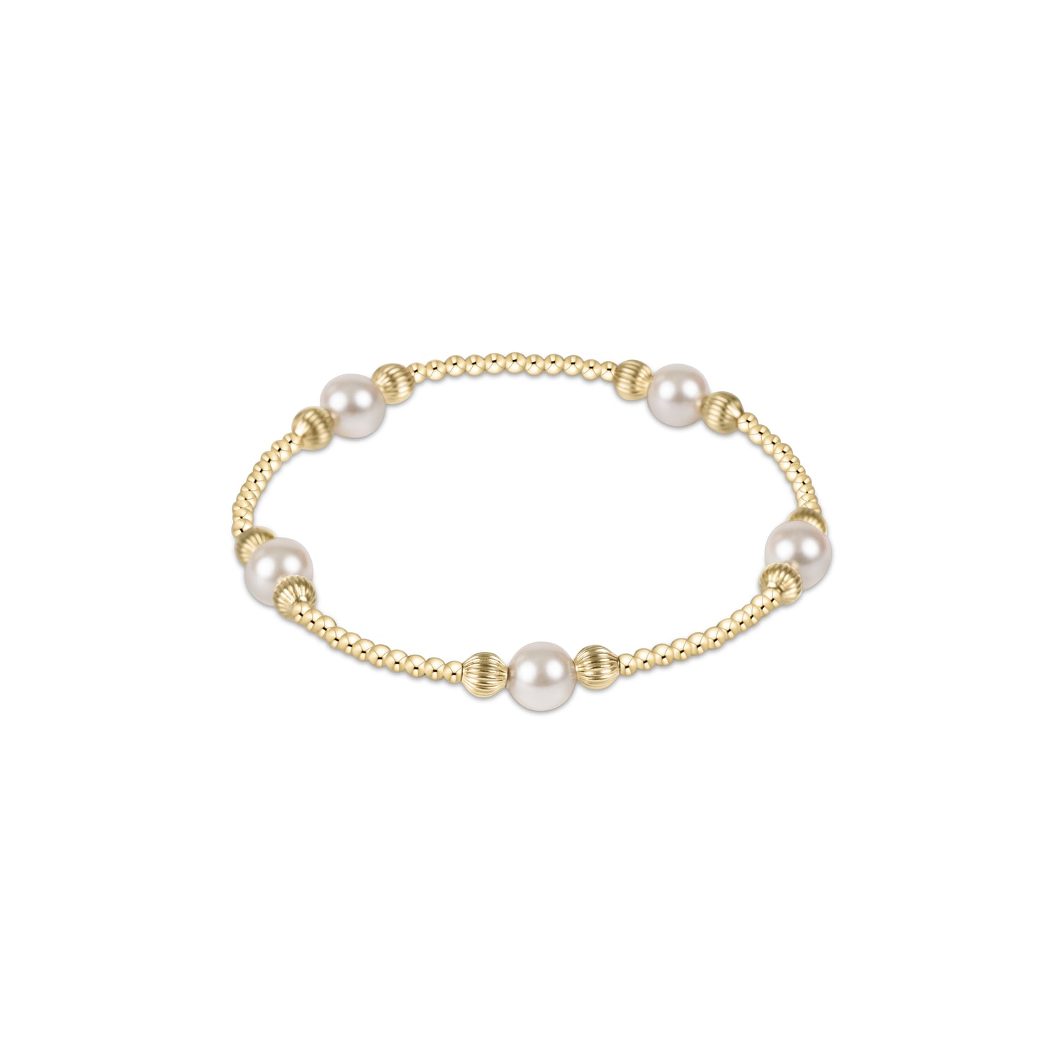 Enewton - Purpose Pearl 6mm Bead Bracelet - Dignity - Findlay Rowe Designs