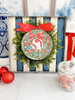 Round Top - Charm - Mini Traditional Wreath Charm - Findlay Rowe Designs
