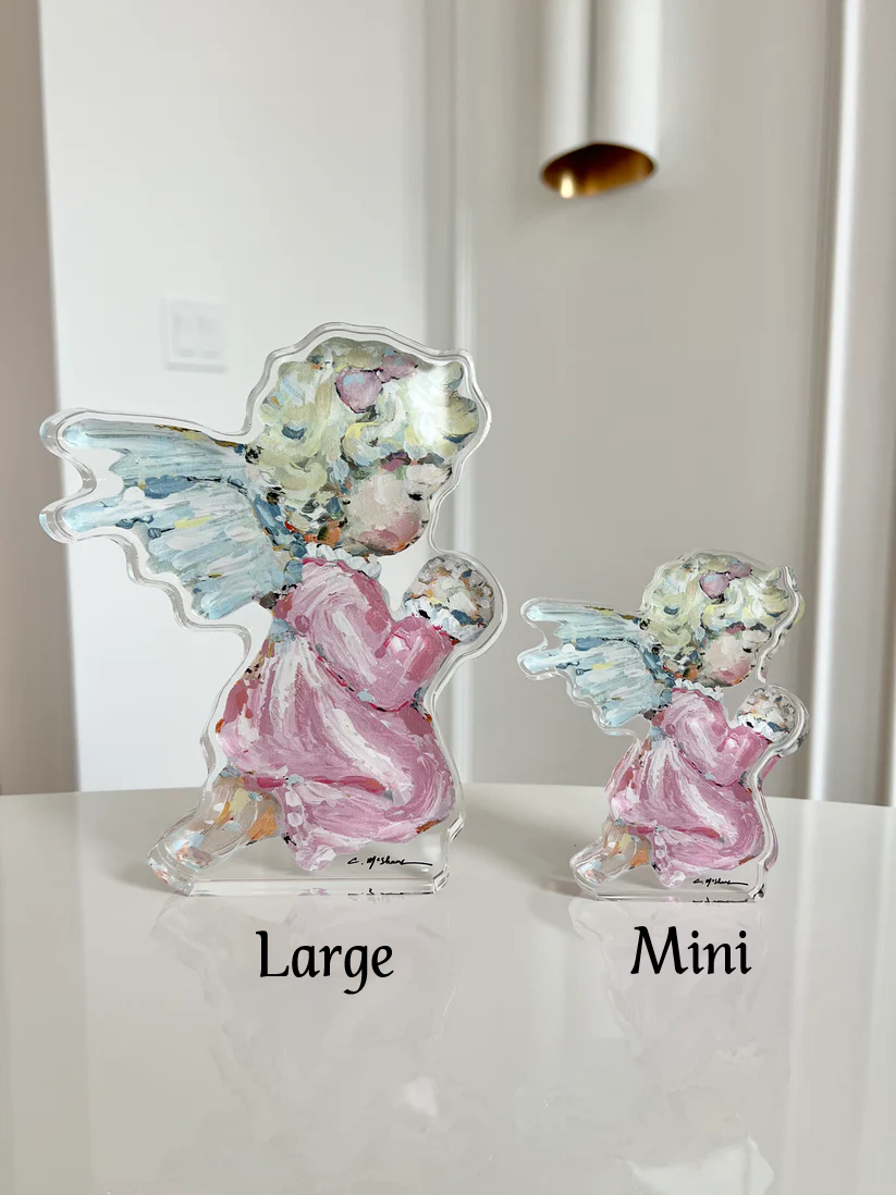 Chelsea McShane - Acrylic Block - Tiny Wings I - Large - Findlay Rowe Designs