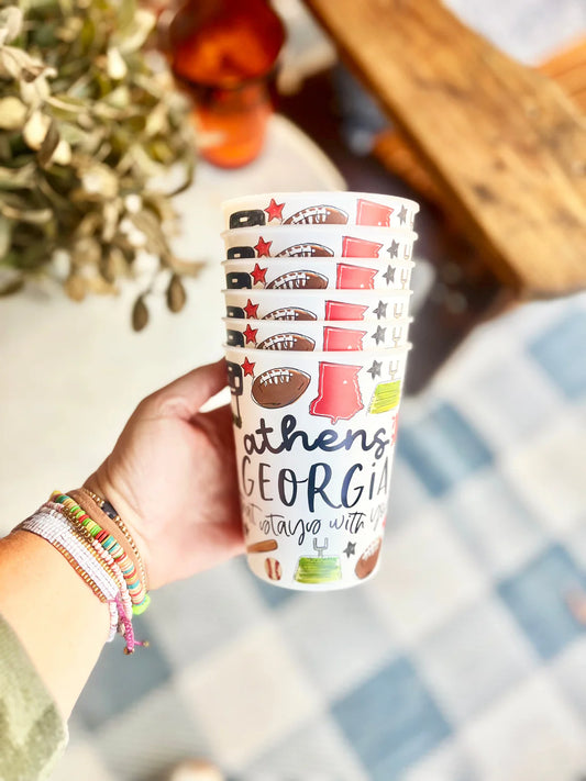 Happy by Rachel - Reusable Party Cups - Multi Sport - Athens
