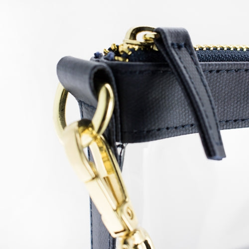 Small Clear Stadium Crossbody - Auburn - Findlay Rowe Designs
