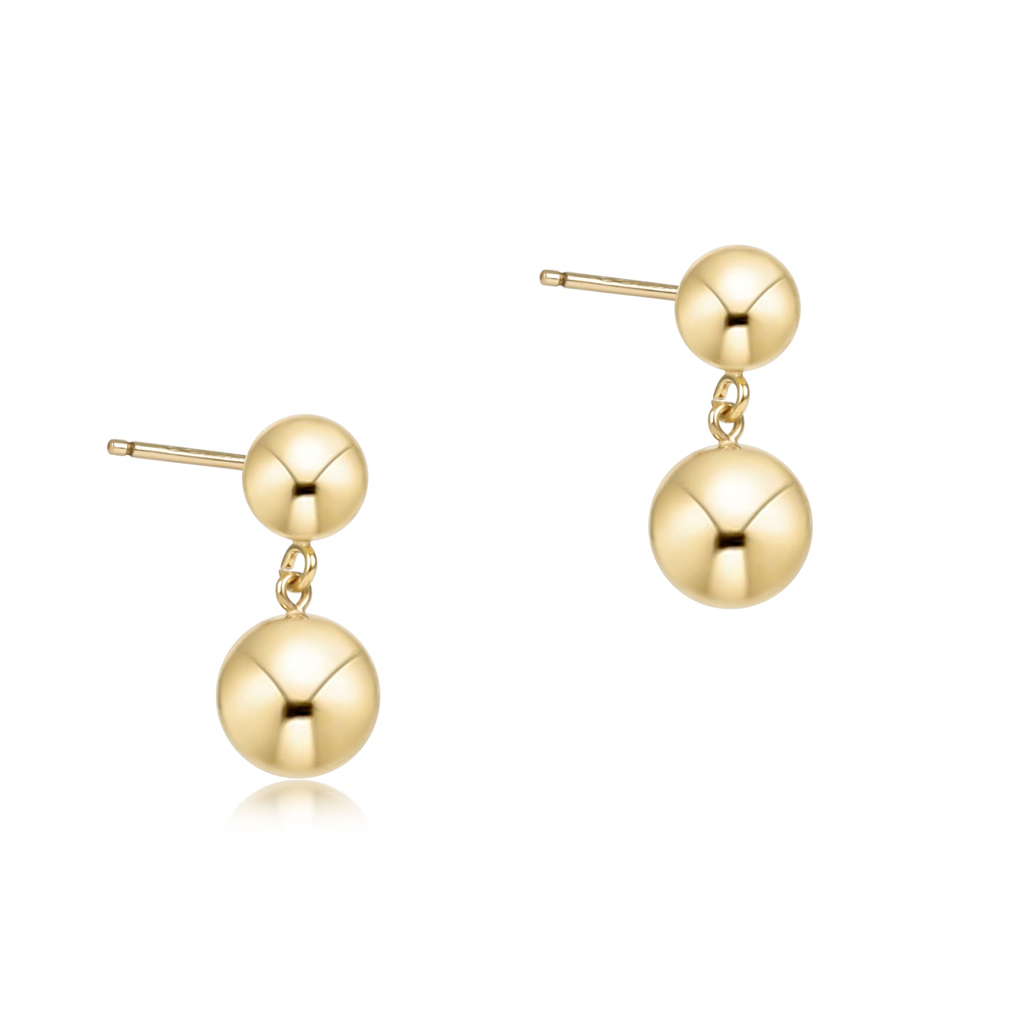 Enewton - Classic 8mm Ball Drop Stud - Gold - Findlay Rowe Designs