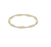 Enewton - Classic Joy Pattern 4mm Bead Bracelet - Mixed Metal - Findlay Rowe Designs