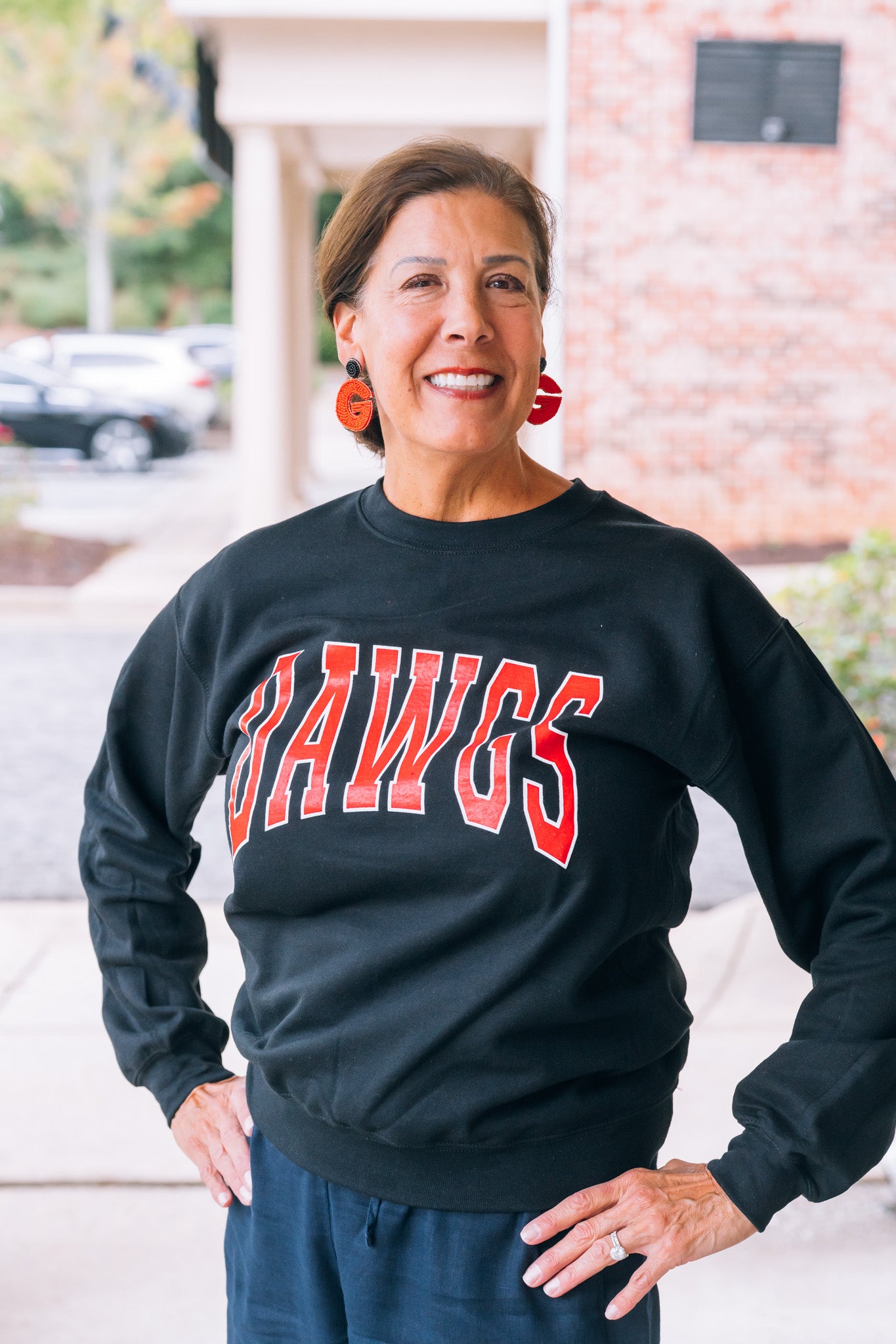 Sweatshirt - DAWGS - Black - Findlay Rowe Designs