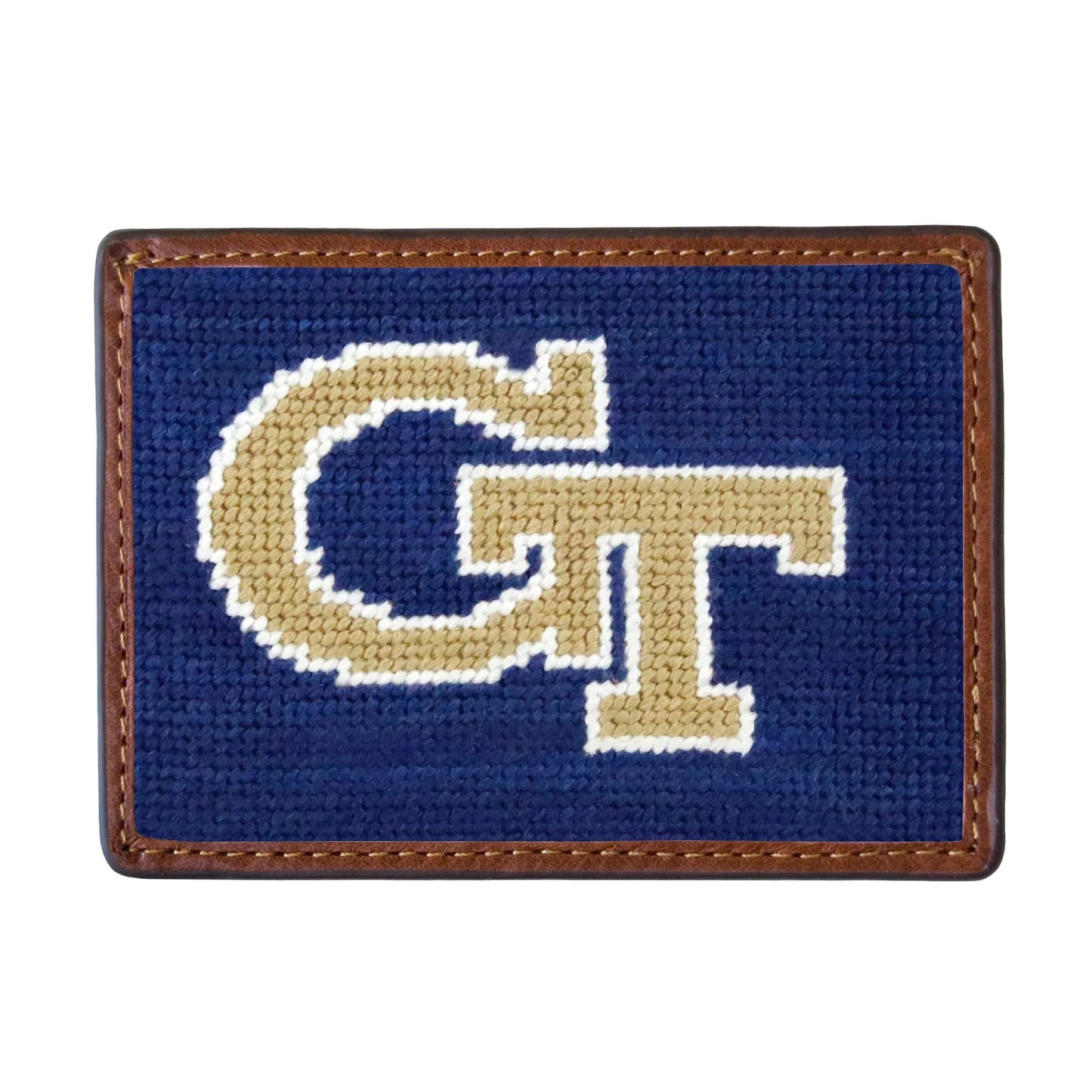Smathers & Branson - Card Wallet - Collegiate Needlepoint - Findlay Rowe Designs