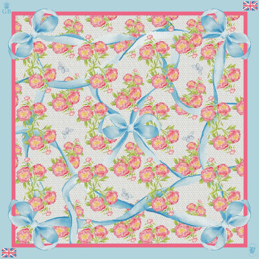 Catherine Cartie - Silk Scarf - Bow Scarf - Findlay Rowe Designs