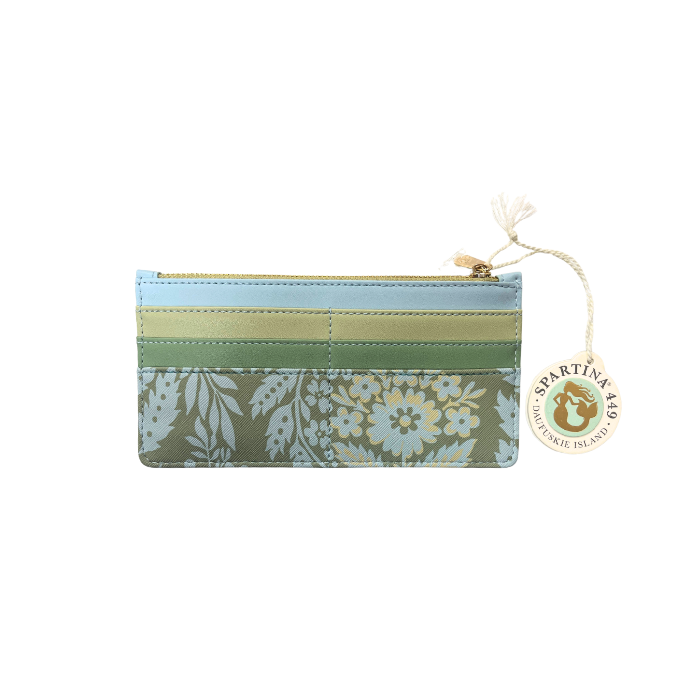 Spartina - Zip Cardholder - Heritage Scroll - Findlay Rowe Designs