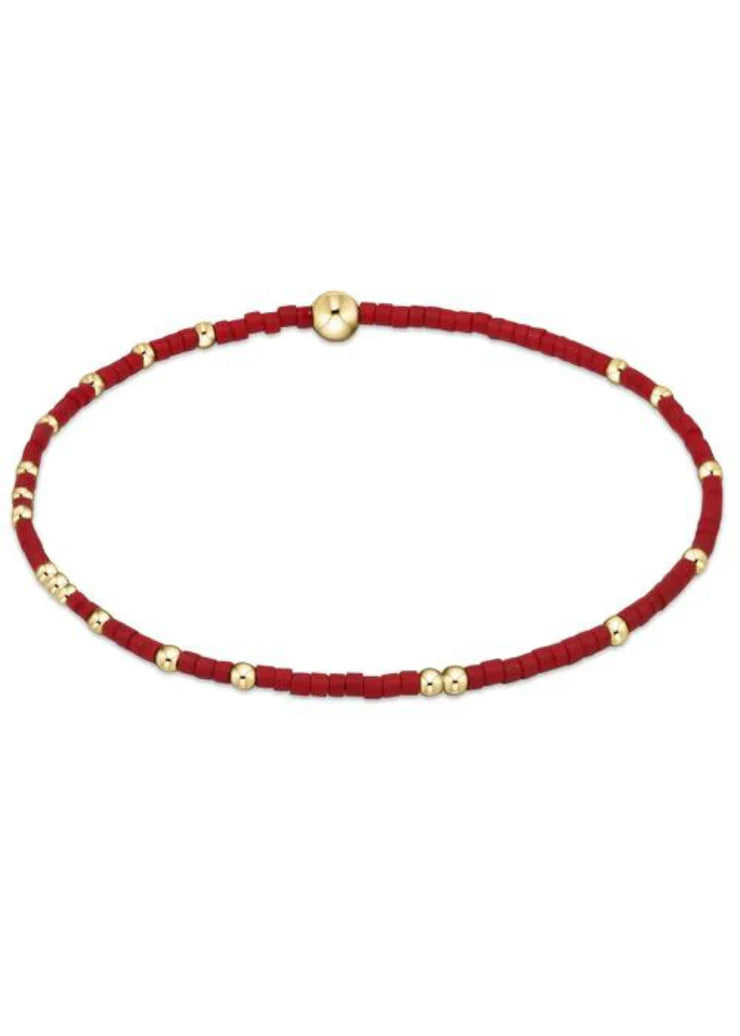Enewton - Gameday Hope Unwritten Bracelet - Crimson - Findlay Rowe Designs