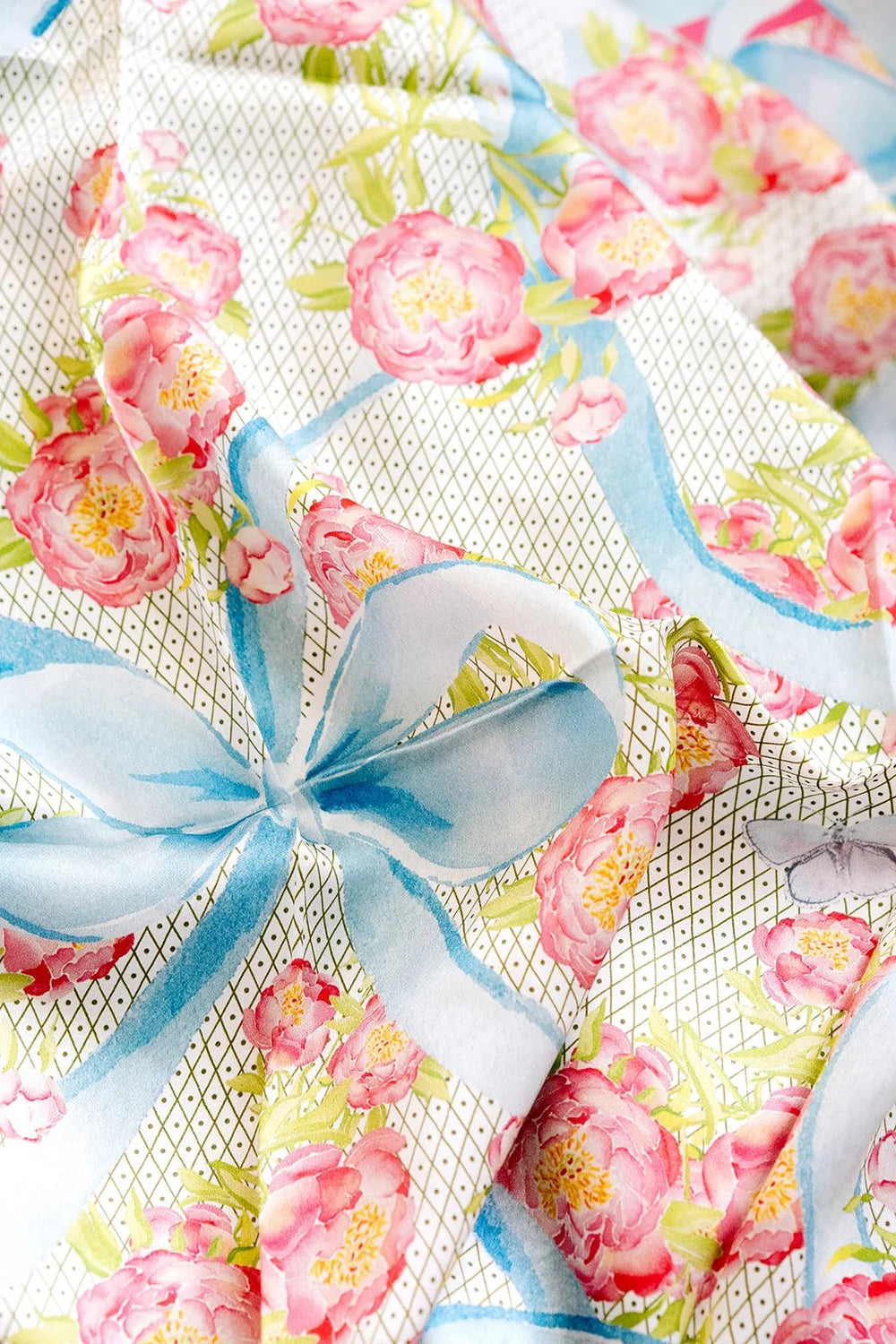 Catherine Cartie - Silk Scarf - Bow Scarf - Findlay Rowe Designs
