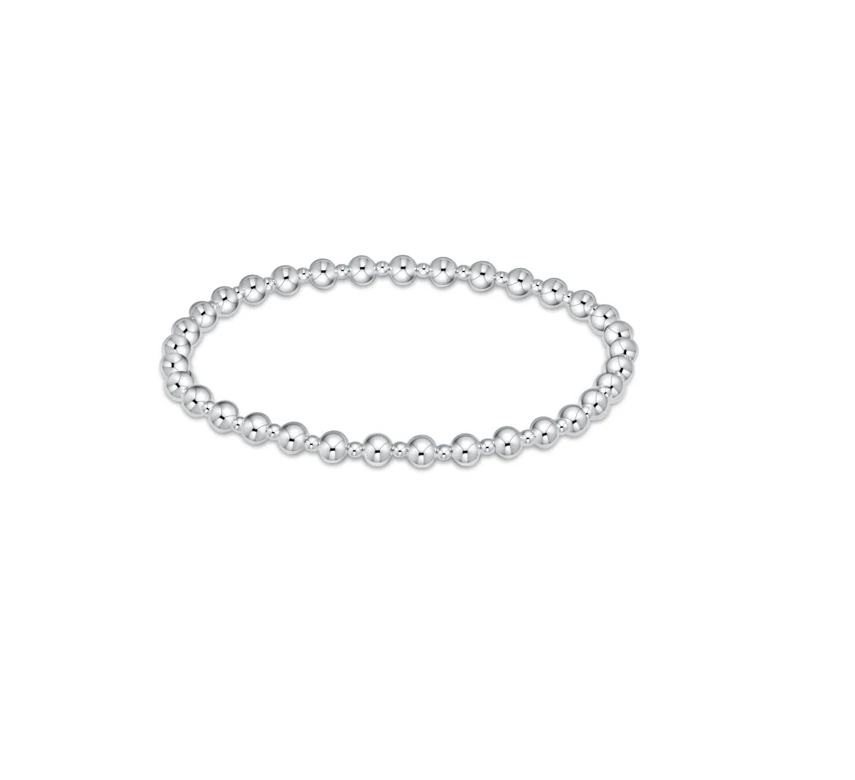 Enewton - Classic Grateful Pattern 4mm Bead Bracelet - Sterling - Findlay Rowe Designs
