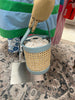 German Fuentes - Leather and Cane Bucket Bag - Findlay Rowe Designs