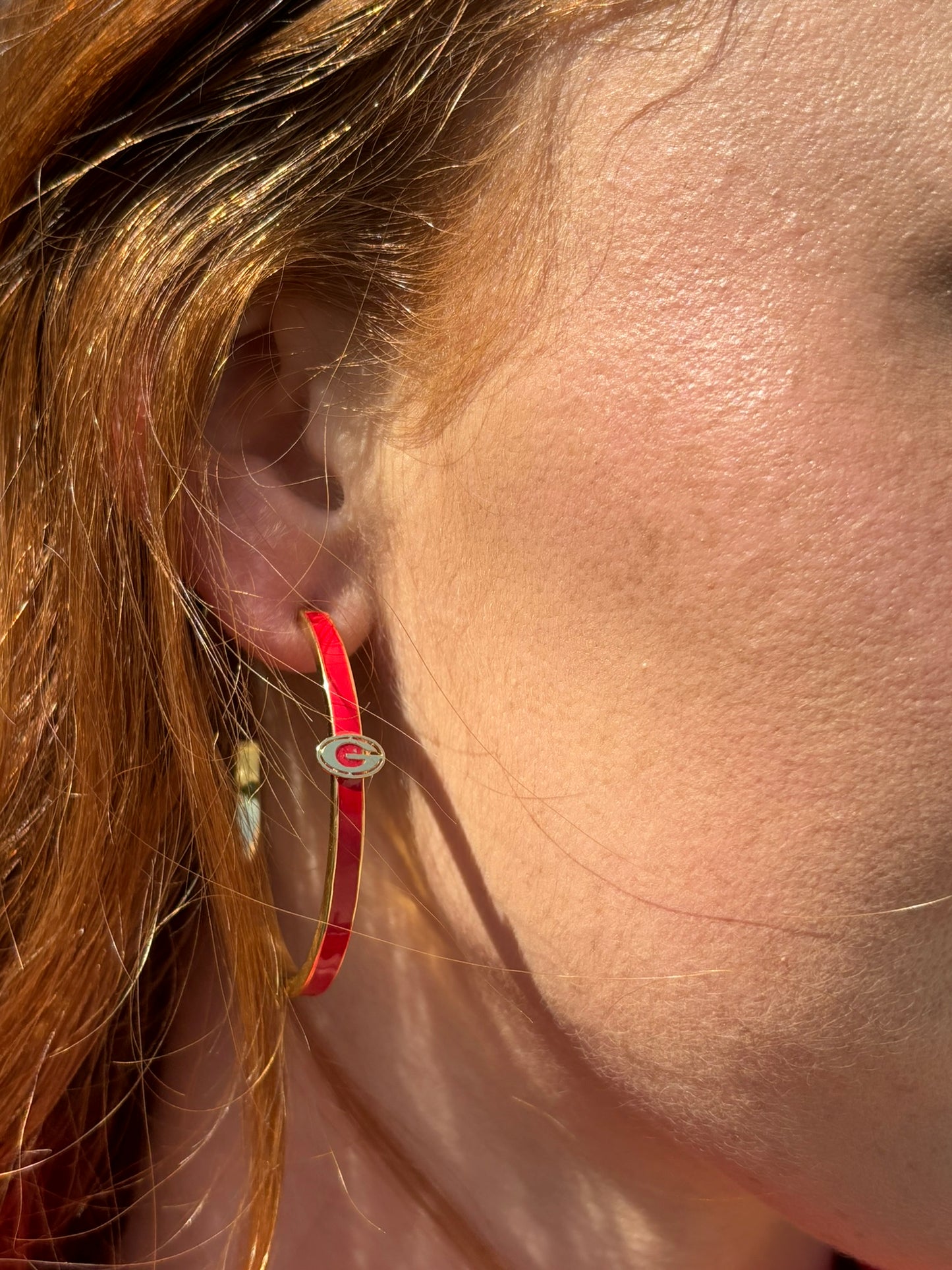 Brianna Cannon - Hoop Earring - Power G UGA - Findlay Rowe Designs
