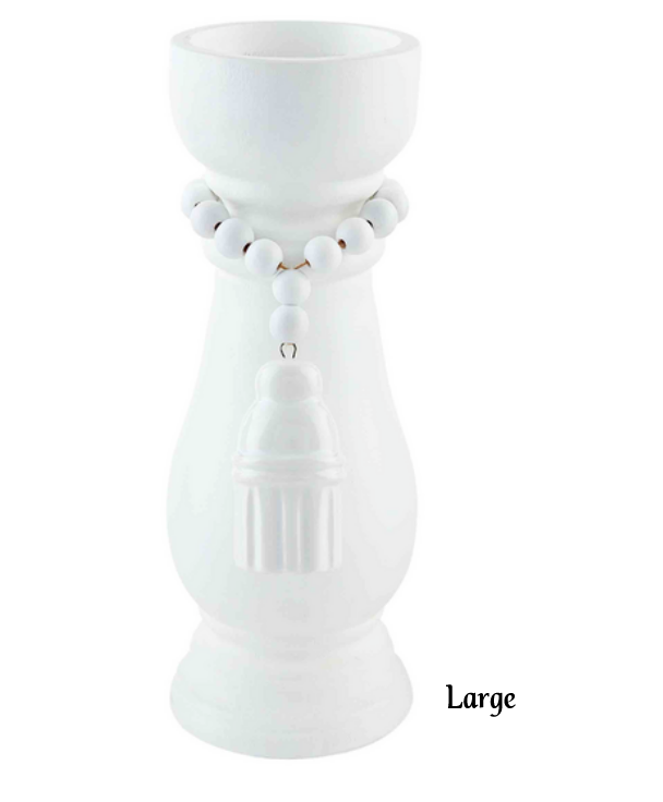Mud Pie - Candleholder - Bead Pendant - Findlay Rowe Designs