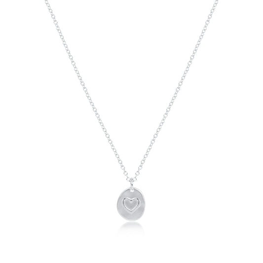 Enewton - 16" Necklace Sterling - Inspire Love Small Sterling Charm - Findlay Rowe Designs
