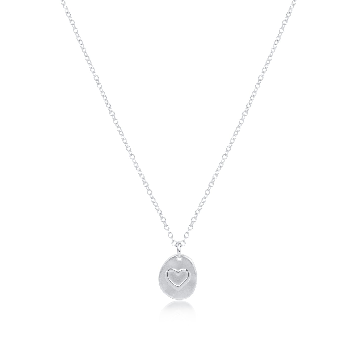 Enewton - 16" Necklace Sterling - Inspire Love Small Sterling Charm - Findlay Rowe Designs