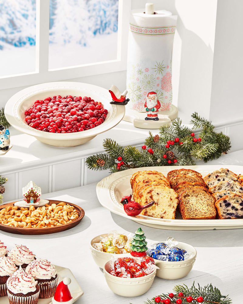 Nora Fleming - Base - Pinstripes Melamine Paper Towel Holder - MEL11 - Findlay Rowe Designs