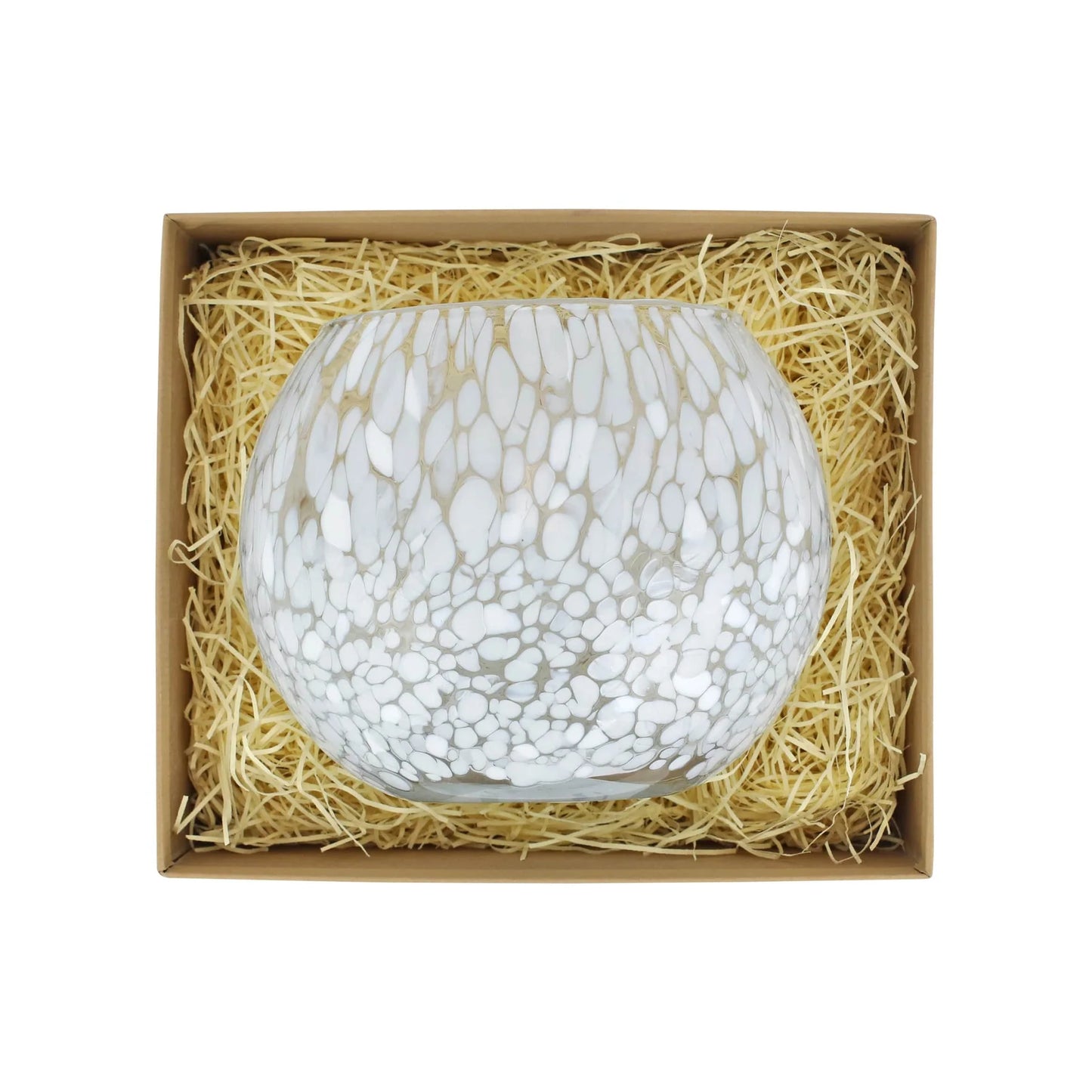 Vietri - Nuvola White Small Round Vase - Findlay Rowe Designs
