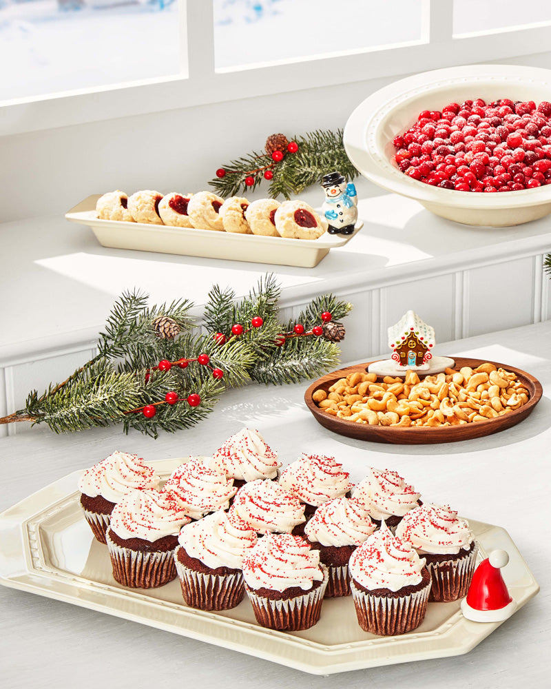 Nora Fleming - Base - Pinstripes Cracker Tray - R9 - Findlay Rowe Designs