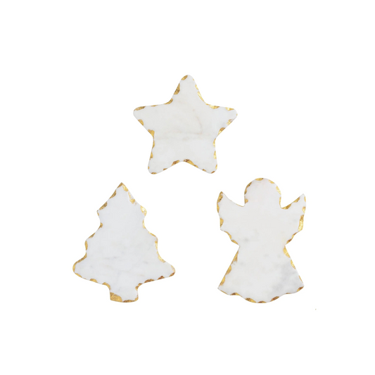 Mud Pie - Christmas Mini Marble Boards