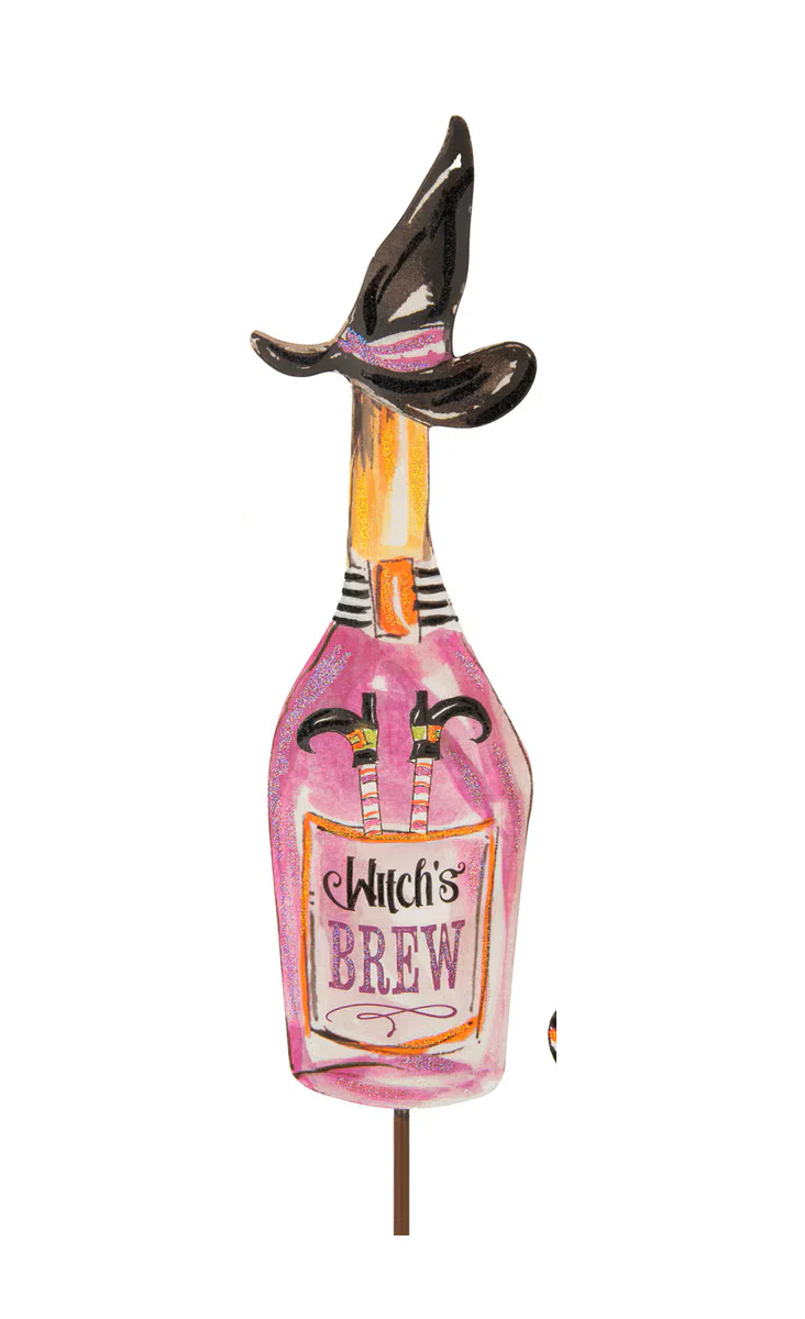 Round Top - Stake - Spooky Wine Bottles - Findlay Rowe Designs