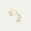 Hyde Forty Seven - Bracelet - Chainlink Cuff - Narrow - Polished Gold - Findlay Rowe Designs