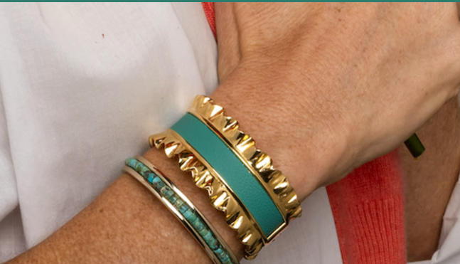 Hyde Forty Seven - Bracelet - Signature Cuff - Narrow - Polished Gold - Findlay Rowe Designs