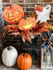 Rosanne Beck - Metal Stake - Jack-O-Lantern - Findlay Rowe Designs