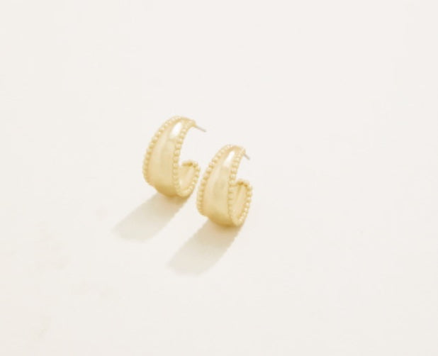 Spartina - Earrings - Nara Oval Stud Earrings Seafoam - Findlay Rowe Designs