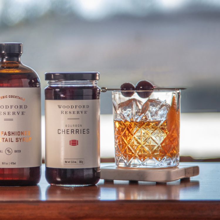 Bourbon Barrel Woodford Reserve® Bourbon Cherries - Findlay Rowe Designs