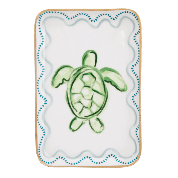 Mud Pie - Trinket Dish - Sea Enamel - Findlay Rowe Designs