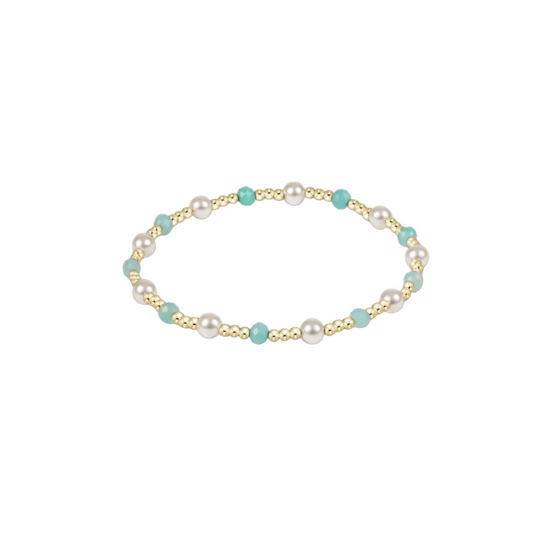 Enewton - Extends Pearl Sincerity 4mm Gem Bracelet - Amazonite - Findlay Rowe Designs