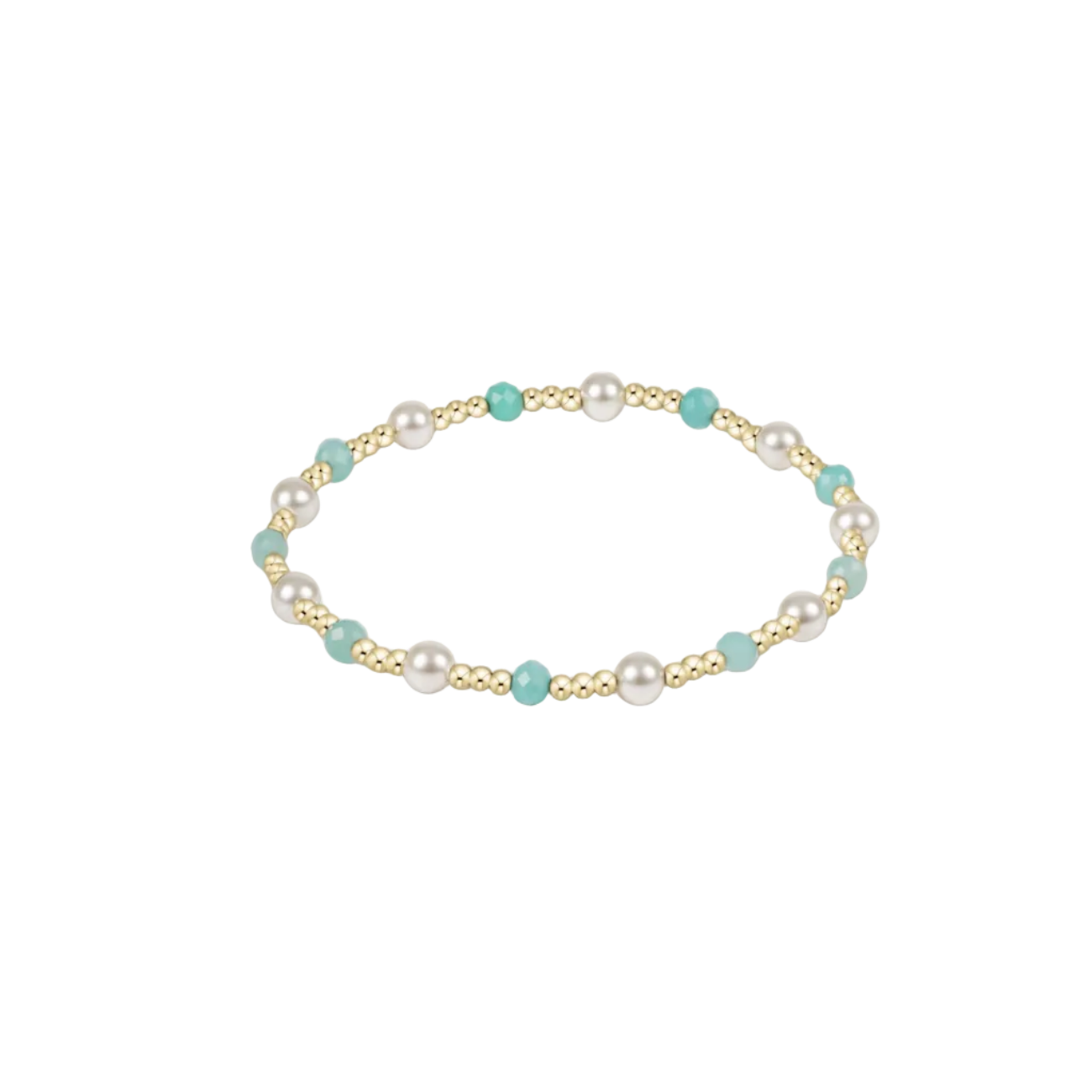 Enewton - Extends Pearl Sincerity 4mm Gem Bracelet - Amazonite - Findlay Rowe Designs